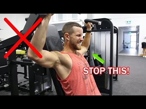 How to PROPERLY Shoulder Machine Press (LEARN FAST)
