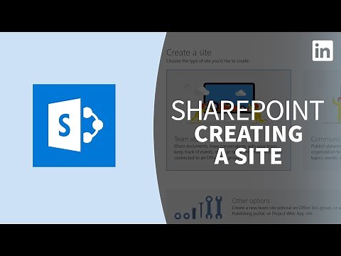 SharePoint Tutorial - CREATING A SITE from scratch