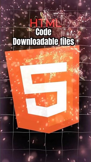Create Downloadable Files with HTML Code! 📂✨
