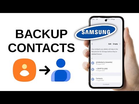 How to Backup Samsung Phone Contacts to Google Account