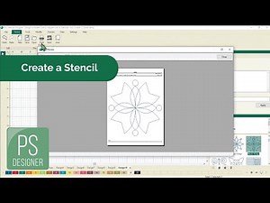Create a Stencil with Pro-Stitcher Designer