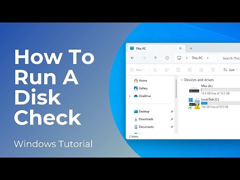 How To Run A Disk Check In Windows 10 Using The Command Prompt