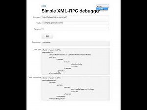 Demo of XML-RPC and JSON-RPC