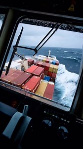 Waves didn’t seem dangerous at first, but the sea twisted the container ship so hard it started losing cargo overboard. Containers splash down one by one — losses in the millions. The captain’s in shock, the crew caught it all on camera. #crash #ship #boat #ai #news #sea #wow #ocean #fail #wave #oh #no #tunker #wtf #really | The.worldai
