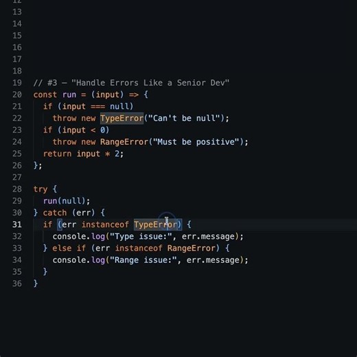 Handle Errors Like a Senior Dev || #coding #frontendcourse #programminglanguage