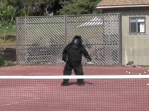 TENNIS PLAYER'S DISTURBING BIGFOOT FOOTAGE