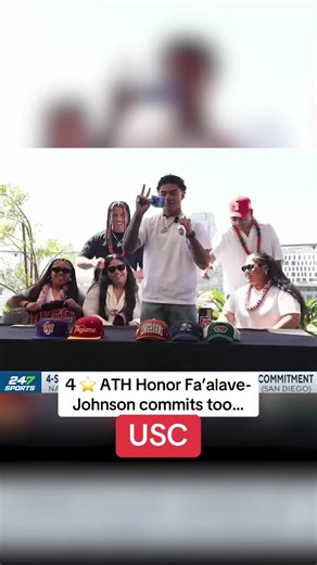 Honor Fa’alave-Johnson Commits to USC Football