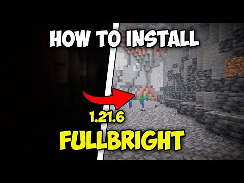How to Download FullBright Texture Pack for Minecraft 1.21.8