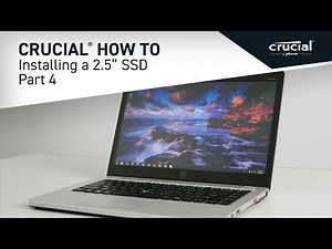 Part 4 of 4 - Installing a Crucial® 2.5" SSD: Optimize