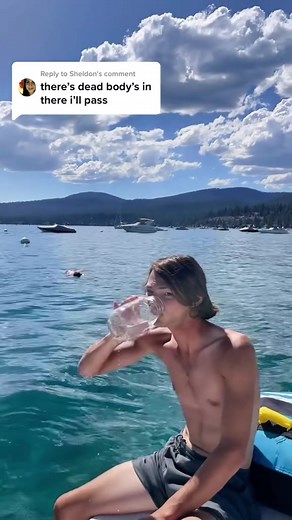 Yea! There are definitely dead bodies in Lake Tahoe! Fortunately for us they will never rise back to the surface due to the temperature and depth! #lake #tahoe #learn #funny #dead #bodies #repost