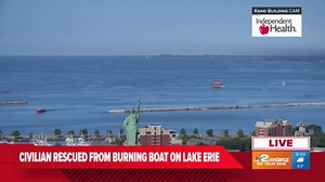 Boat fire on Lake Erie prompts response from U.S. Coast Guard