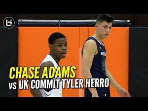 Chase Adams 12 Assists vs UK commit Tyler Herro! #1 Chicago Orr Cruises! Full Highlights!