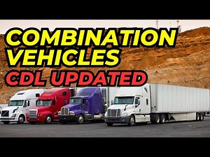 CDL EXAM COMBINATION VEHICLES - QUESTIONS AND ANSWERS- DMV