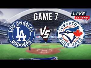🔴 LIVE: Dodgers vs Blue Jays | World Series Game 7 | MLB 2025 ⚾ 3D Play by Play
