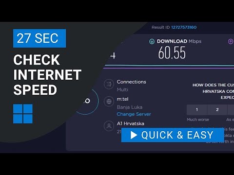 How to Check Internet Speed on Laptop Windows 10