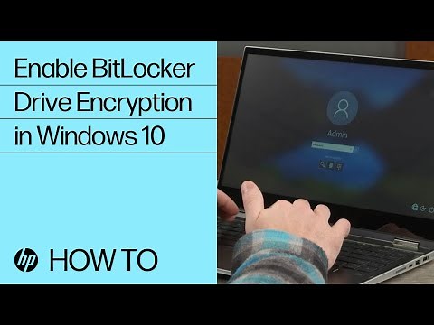 Enabling BitLocker Drive Encryption in Windows 10 | HP Notebook PCs | HP Support