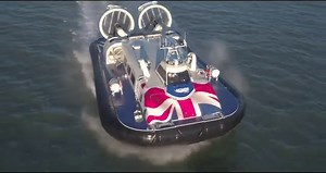 Hovercraft on the Isle of Wight