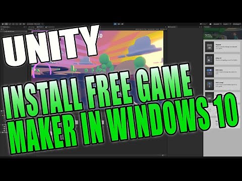 How To Install Unity In Windows 10 | Make PC, Console Or Mobile Games For FREE!