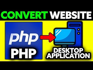 How To Convert PHP Website Into Desktop Application (2025) - Step by Step