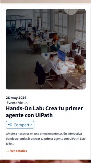 Nuevos webinars totalmente gratuitos!!! 🆓 🆓 #uipath #rpa #agenticautomation