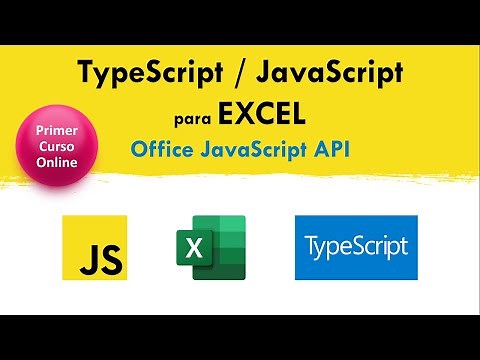 Curso TypeScript / JavaScript para Excel / Office JavaScript API / Script Lab / Visual Studio