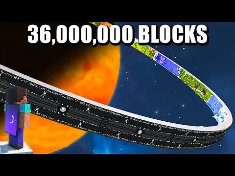 How I Built A RINGWORLD MEGA STRUCTURE In Minecraft