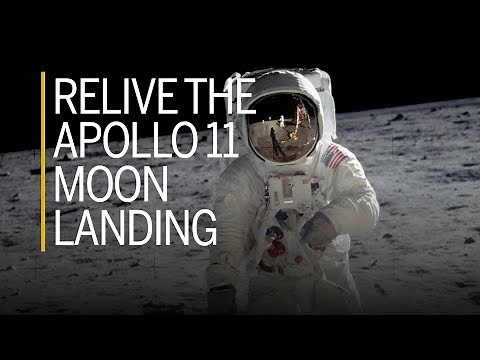 Relive the Apollo 11 moon landing in NASA footage and photos