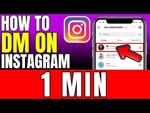 How To DM On Instagram 2026 (Fast And Easy)