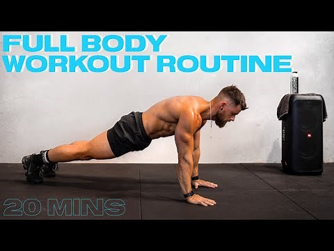 20 MINUTE FULL BODY WORKOUT (NO EQUIPMENT)