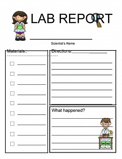40 Lab Report Templates & Format Examples ᐅ TemplateLab