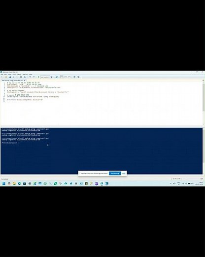 SQL Server full Backup using powershell Script