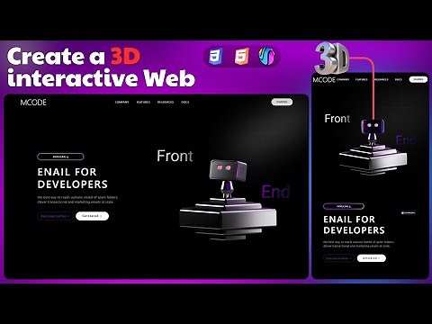 Build a Stunning 3D Website with HTML, CSS & Spline! 🎨✨