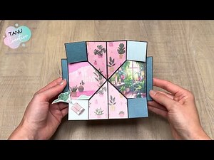 Mini Pop-Up Fold Card Tutorial | Explosion Box Card
