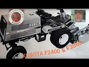 Kubota F2400 & F3060