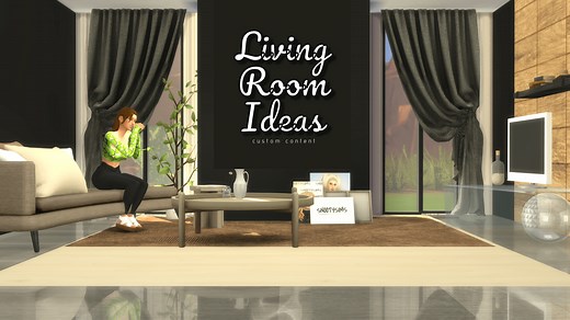 20  Sims 4 Living Room Ideas with CC That We Love — SNOOTYSIMS