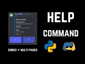 Multi Page and Custom Help Commands | Discord Bot Tutorial Python Nextcord | Part 9