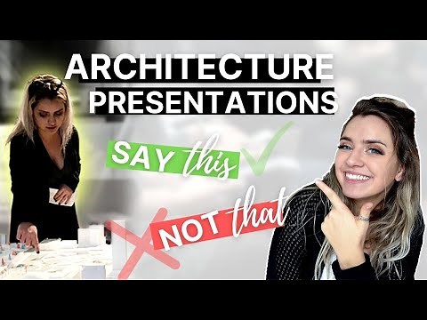 ARCHITECTURE PRESENTATION 101 | How To Present Your ARCHITECTURE PROJECTS in ARCHITECTURE SCHOOL 🗣