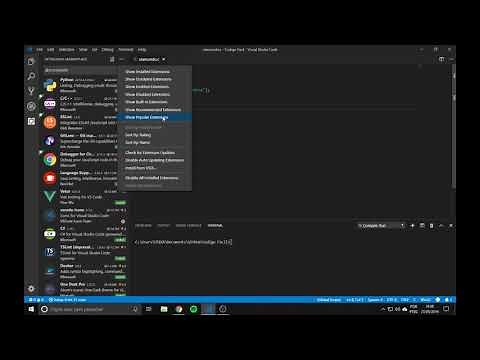 Configurar o Visual Studio Code para compilar e executar C/C++