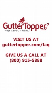 Gutter Topper: The ultimate solution for every gutter, no matter the size! 🌧️✨ Our innovative design ensures a perfect fit for all gutters, keeping leaves and debris out while letting water flow freely. Say goodbye to clogs and hello to peace of mind! | GutterTopper