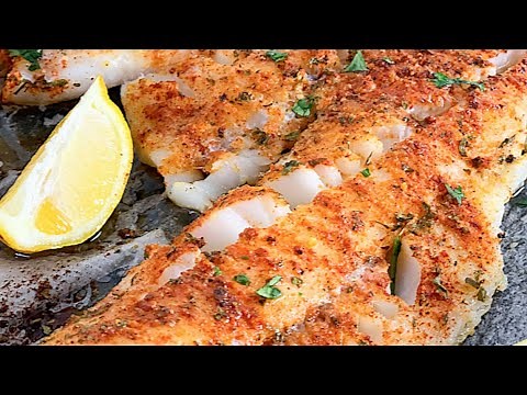 Oven Baked Cod Fish Fillets - How to make Cod Fish | Let's Eat Cuisine