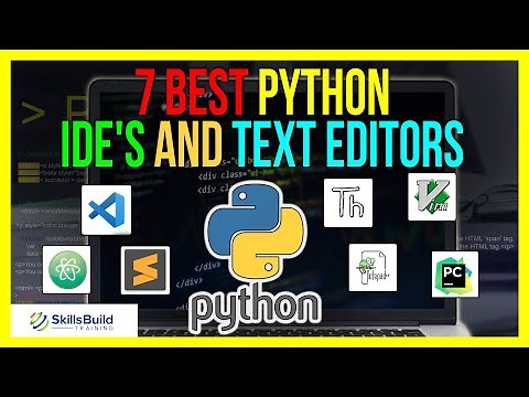 🔥 Top 7 Best Python IDE's and Text Editors