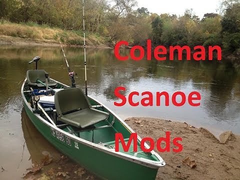 My Coleman Scanoe Fishing Setup / Modifications Ultimate Canoe