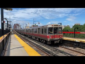 MBTA Red Line Trains in Boston (7/5/21)