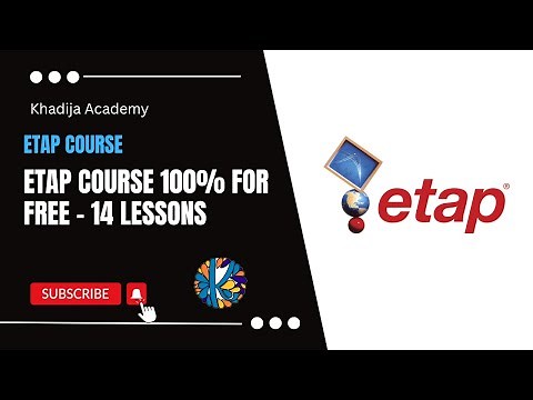 ETAP Full Course Free - Power System Analysis Full Course in ETAP