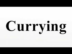 Currying
