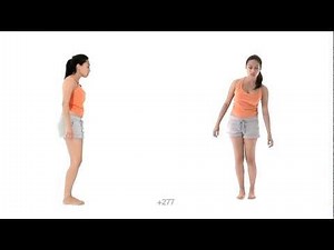 Young Adult Female walk dazed - Realtime. Animation Reference Body Mechanics
