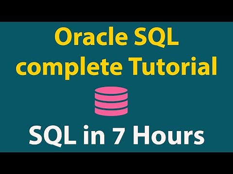 Oracle SQL for Beginners | SQL Complete Tutorial for Beginners | SQL Full Course