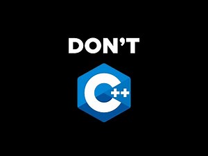 DON'T LEARN C++ GUI UNLESS...