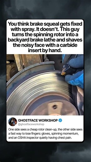 THE BACKYARD BRAKE LATHE