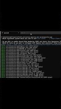 Getting Started with Angular 21: Setup Commands #coding